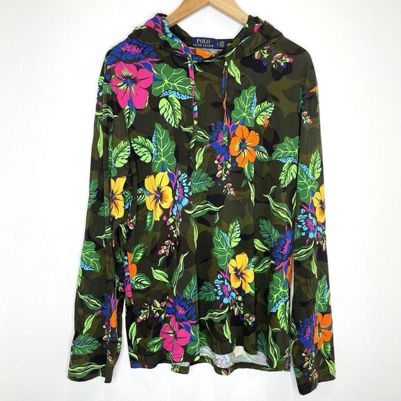 Polo Ralph Lauren Tops - Polo by Ralph Lauren Floral Camouflage Women's Hoodie